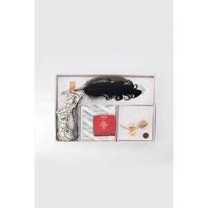 NEW FLEASTYLE unisex rocker hat styling kit in rose brooch